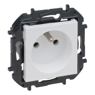 Legrand - Zásuvka domovní bez rámečku 250V/16A NILOE STEP bílá