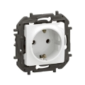 Legrand - Zásuvka domovní SCHUKO 250V/16A NILOE bílá