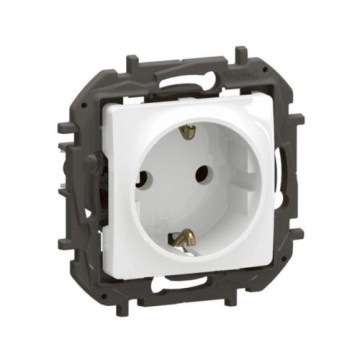 Legrand - Zásuvka domovní SCHUKO 250V/16A NILOE bílá