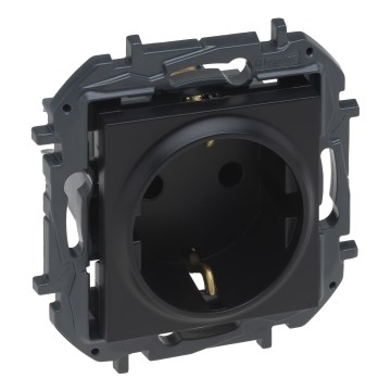 Legrand - Zásuvka domovní SCHUKO 250V/16A NILOE STEP černá