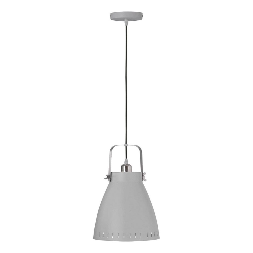 Leuchten Direkt 11059-15 - Lustr na lanku EVA 1xE27/60W/230V pr. 21,5 cm šedá