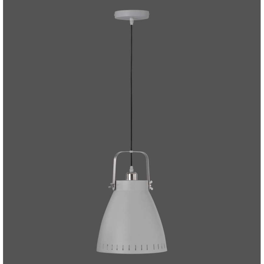 Leuchten Direkt 11059-15 - Lustr na lanku EVA 1xE27/60W/230V pr. 21,5 cm šedá