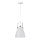 Leuchten Direkt 11059-16 - Lustr na lanku EVA 1xE27/60W/230V pr. 21,5 cm bílá