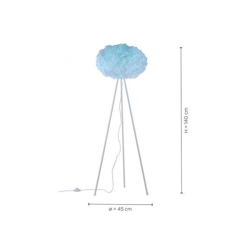 Leuchten Direkt 11212-16 - LED RGBW Stmívatelná stojací lampa NAOMI LED/10W/230V 2700-5000K Wi-Fi TUYA + dálkové ovládání