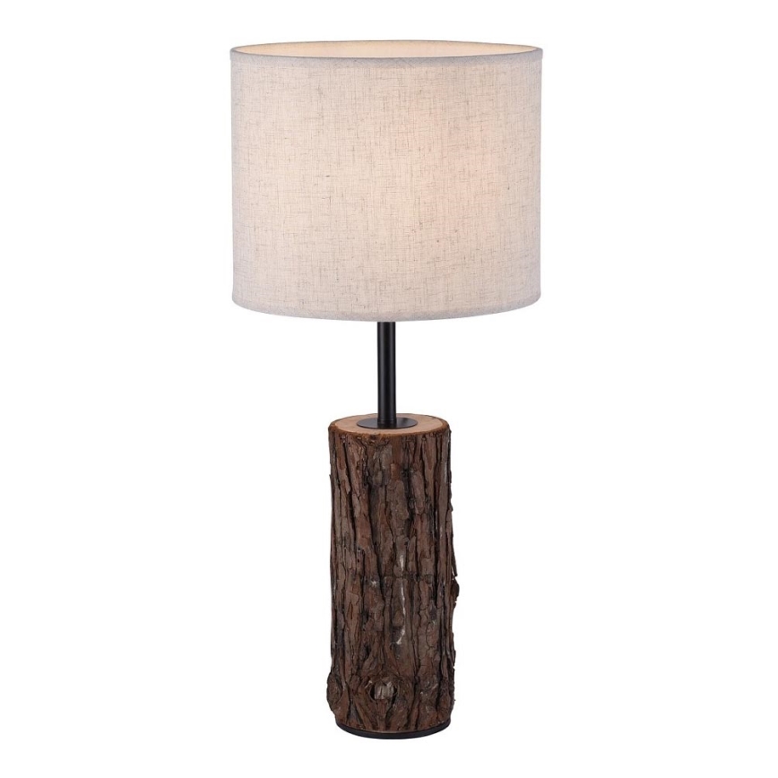 Leuchten Direkt 11233-79 - Stolní lampa BARK 1xE27/40W/230V dřevo