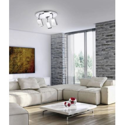 Leuchten Direkt 11243-17 - LED Bodové svítidlo WELLA 3xLED/4,2W/230V