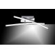 Leuchten Direkt 11270-55 - LED Přisazený lustr SIMON 2xLED/5W/230V matný chrom