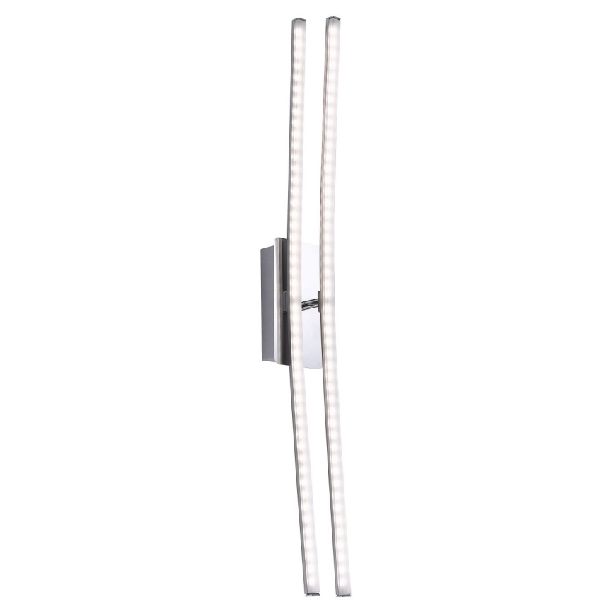 Leuchten Direkt 11272-55 - LED Přisazený lustr SIMON 2xLED/8W/230V matný chrom