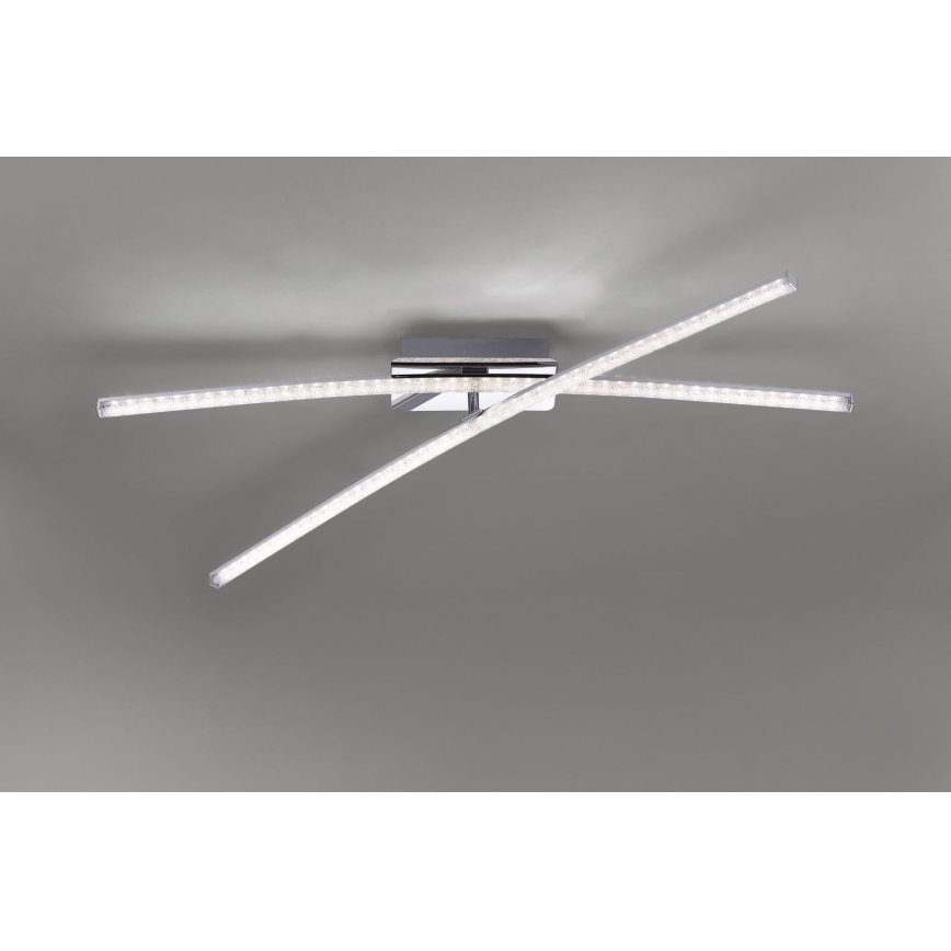 Leuchten Direkt 11292-17 - LED Přisazený lustr SIMON 2xLED/8W/230V lesklý chrom