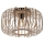 Leuchten Direkt 11413-79 - Přisazený lustr RACOON 1xE27/40W/230V pr. 50 cm bambus