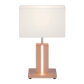 Leuchten Direkt 11421-78 - LED Stmívatelná stolní lampa AMANDA 1xE27/40W/230V + LED/5W