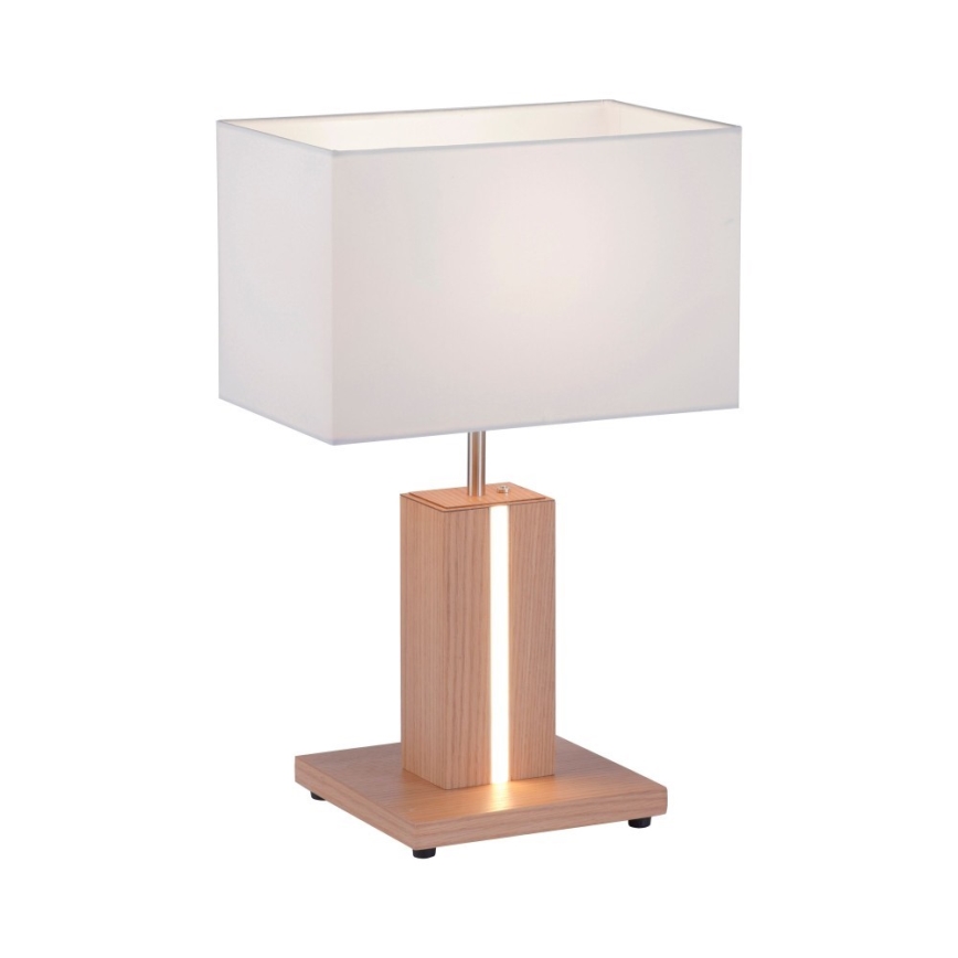 Leuchten Direkt 11421-78 - LED Stmívatelná stolní lampa AMANDA 1xE27/40W/230V + LED/5W