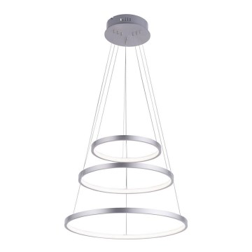 Leuchten Direkt 11526-55 - LED Stmívatelný lustr na lanku CIRCLE LED/13,5W/230V + LED/19,5W + LED/24W