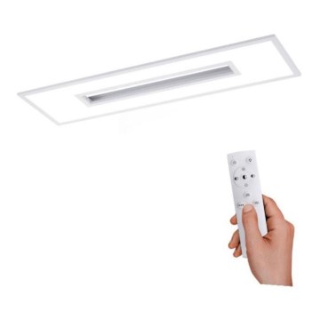 Leuchten Direkt 11646-16 - LED RGB Stmívatelné stropní svítidlo RECESS 1xLED/41W/230V + 1xLED/7,5W + dálkové ovládání