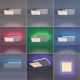 Leuchten Direkt 11663-16 - LED RGB Stmívatelné stropní svítidlo ARENDA LED/22W/230V + dálkové ovládání
