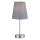 Leuchten Direkt 11680-15 - Stolní lampa HEINRICH 1xE14/40W/230V šedá