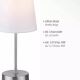 Leuchten Direkt 11680-16 - Stolní lampa HEINRICH 1xE14/40W/230V bílá