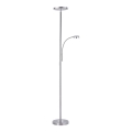 Leuchten Direkt 11709-55 - LED Stmívatelná stojací lampa HANS LED/22W/230V + LED/4W