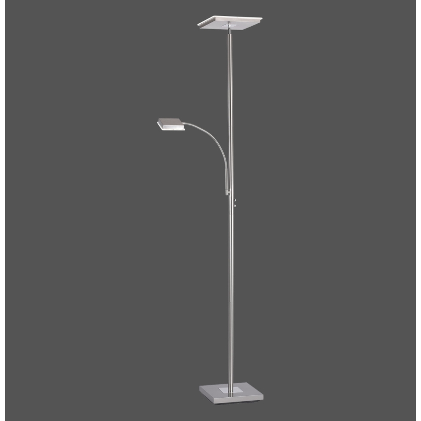 Leuchten Direkt 11710-55 - LED Stmívatelná stojací lampa HANS LED/22W/230V + LED/4W