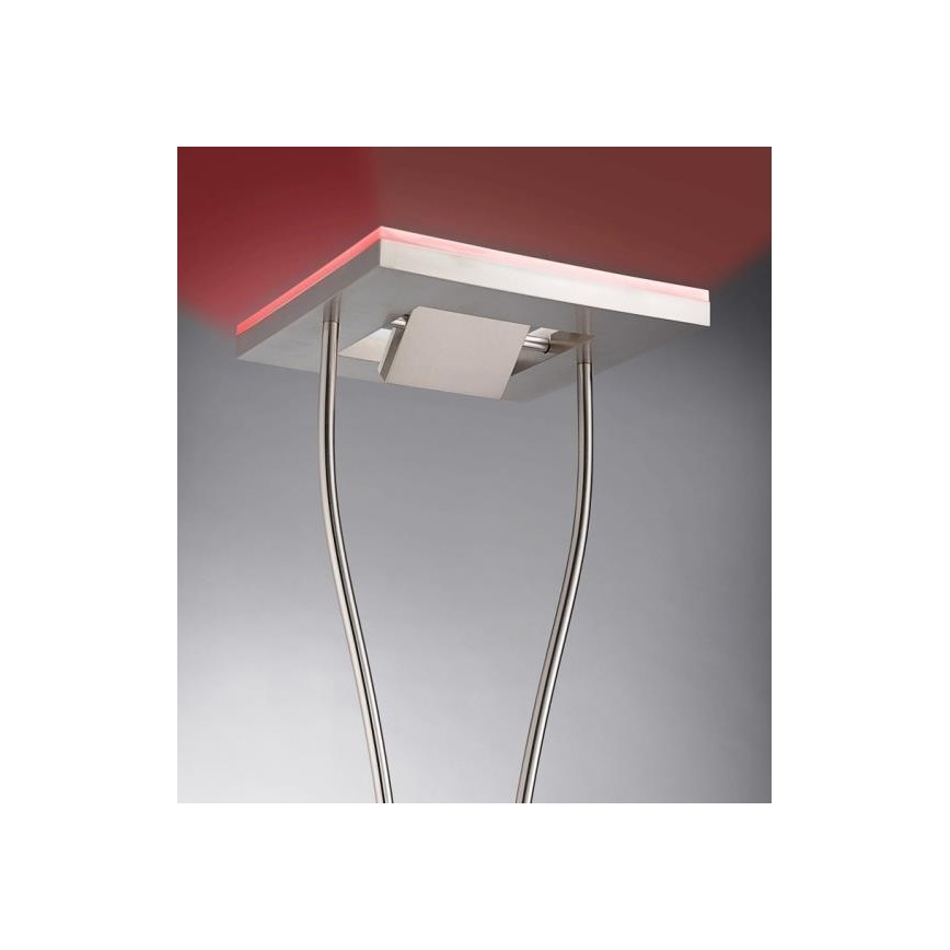 Leuchten Direkt 11780-55 - LED RGB Stmívatelná stojací lampa HELIA LED/16W/230V + 2xLED/4W + dálkové ovládání