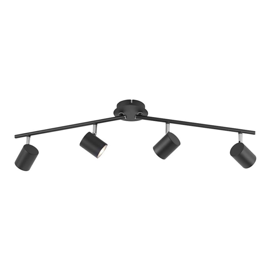 Leuchten Direkt 11944-13 - LED Bodové svítidlo TARIK 4xGU10/5W/230V antracit