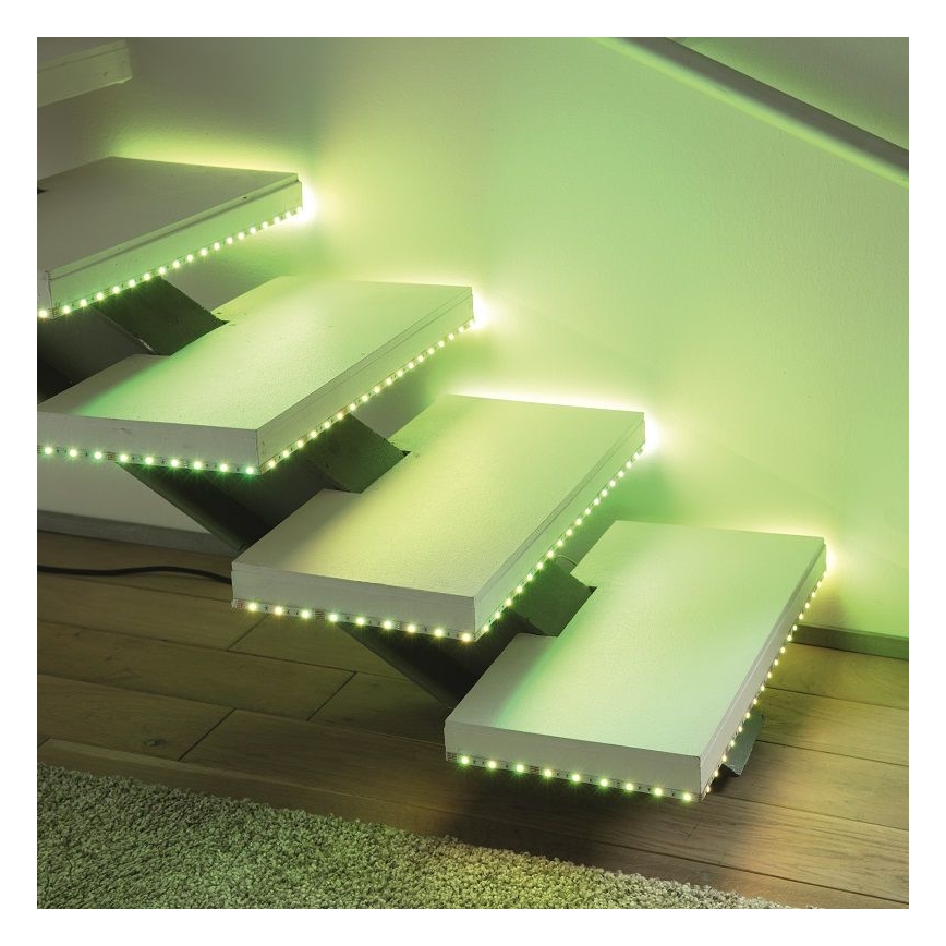 Leuchten Direkt 1210-70-BH - LED RGB Stmívatelný pásek TEANIA 3m 16,2W/12/230V + dálkové ovládání