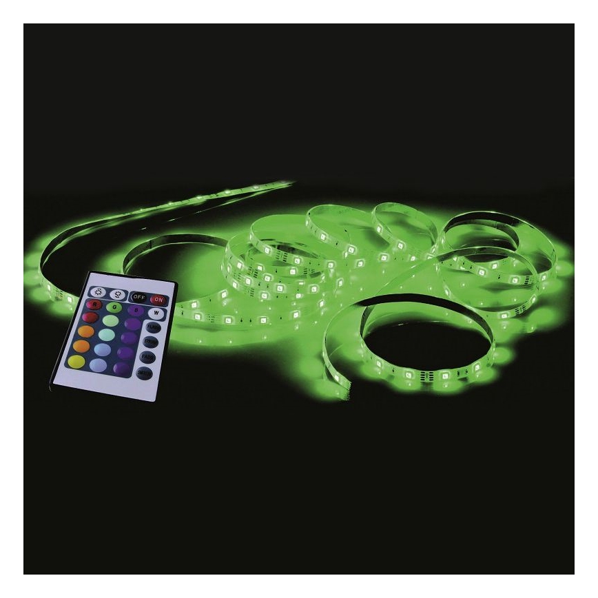 Leuchten Direkt 1210-70-BH - LED RGB Stmívatelný pásek TEANIA 3m 16,2W/12/230V + dálkové ovládání