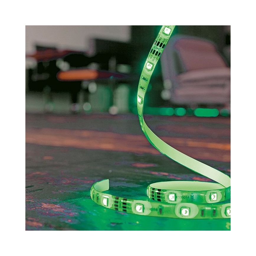 Leuchten Direkt 1210-70-BH - LED RGB Stmívatelný pásek TEANIA 3m 16,2W/12/230V + dálkové ovládání