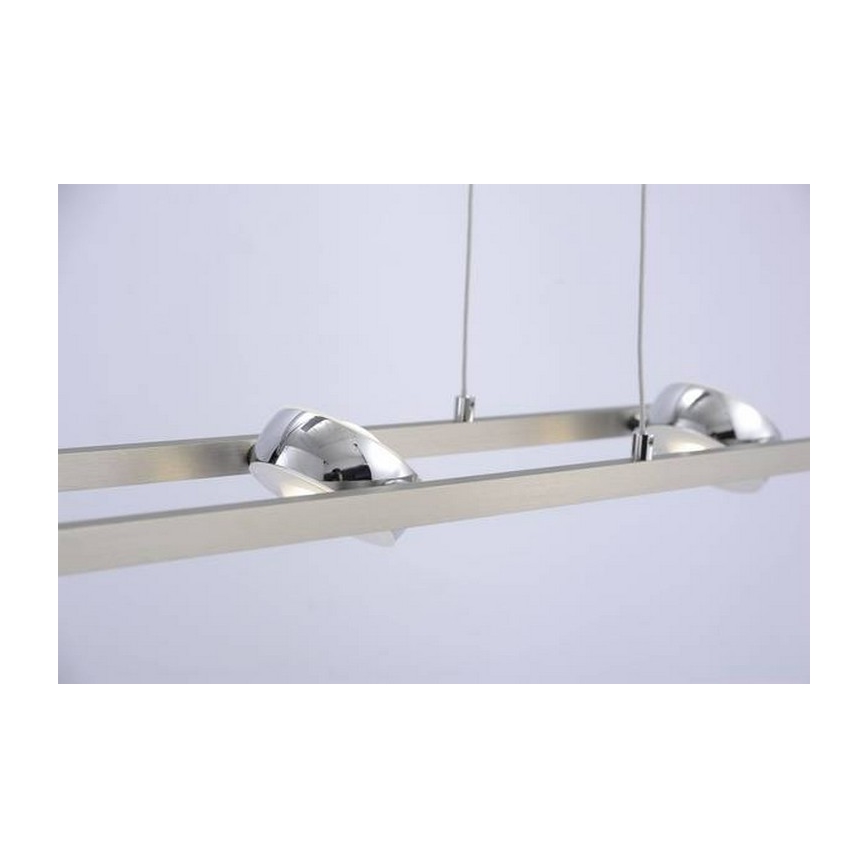 Leuchten Direkt 12470-55 - LED RGB Stmívatelný lustr na lanku OPTI 8xLED/3W/230V + dálkové ovládání