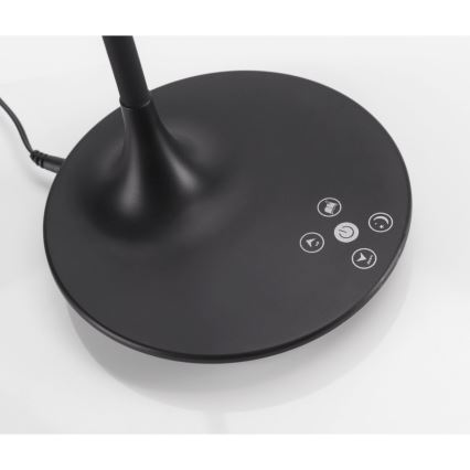 Leuchten Direkt 13061-18 - LED Stmívatelná dotyková stolní lampa RAFAEL LED/5W/230V 2700-6000K černá