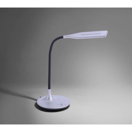 Leuchten Direkt 13061-21 - LED Stmívatelná dotyková stolní lampa RAFAEL LED/5W/230V 2700-6000K stříbrná