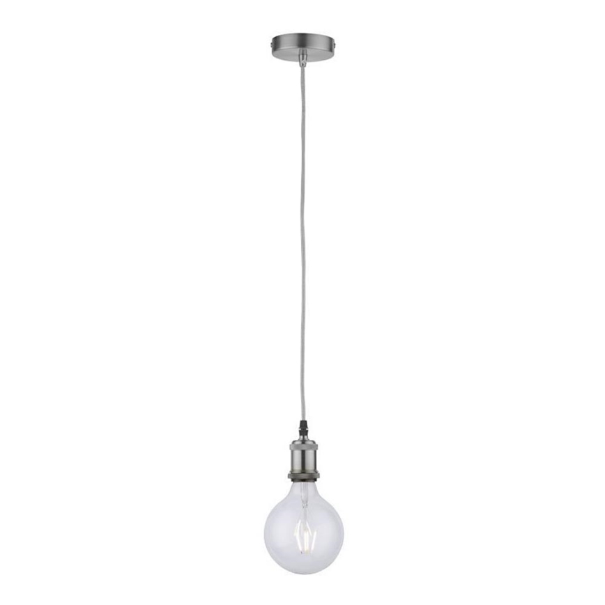 Leuchten Direkt 13570-55 - Lustr na lanku DIY 1xE27/60W/230V matný chrom