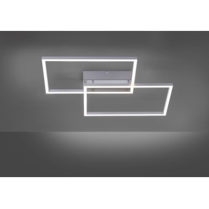 Leuchten Direkt 14017-55 - LED Stmívatelné stropní svítidlo IVEN 2xLED/20W/230V + dálkové ovládání