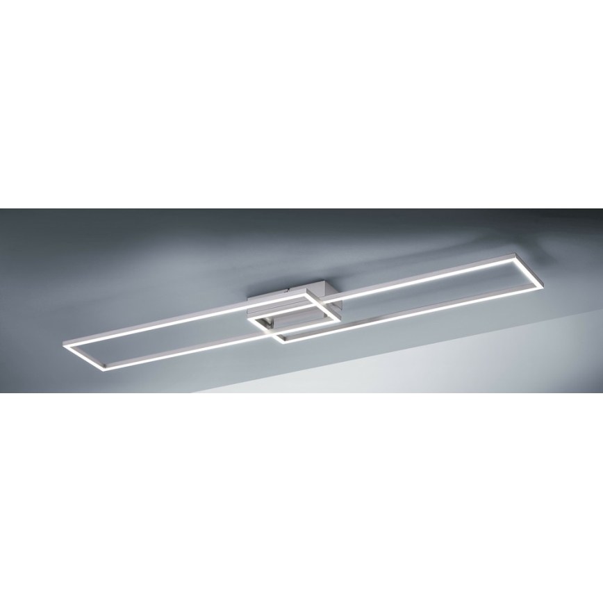 Leuchten Direkt 14019-55 - LED Stmívatelný přisazený lustr IVEN 2xLED/20W/230V + dálkové ovládání