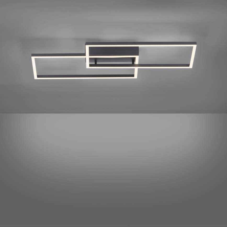 Leuchten Direkt 14140-18 - LED Stmívatelné stropní svítidlo IVEN 2xLED/13,5W/230V + dálkové ovládání