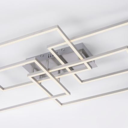 Leuchten Direkt 14151-55 - LED Stmívatelné stropní svítidlo IVEN 4xLED/12W/230V + dálkové ovládání