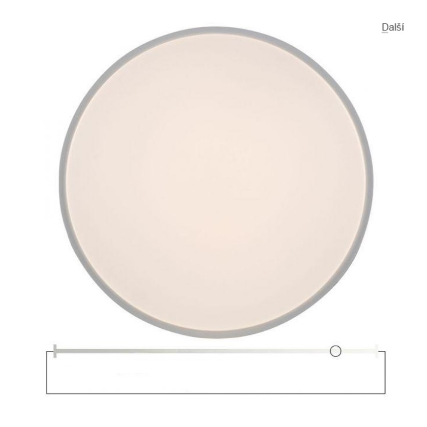 Leuchten Direkt 14208-16 - LED Stmívatelné stropní svítidlo COLIN LED/18W/230V