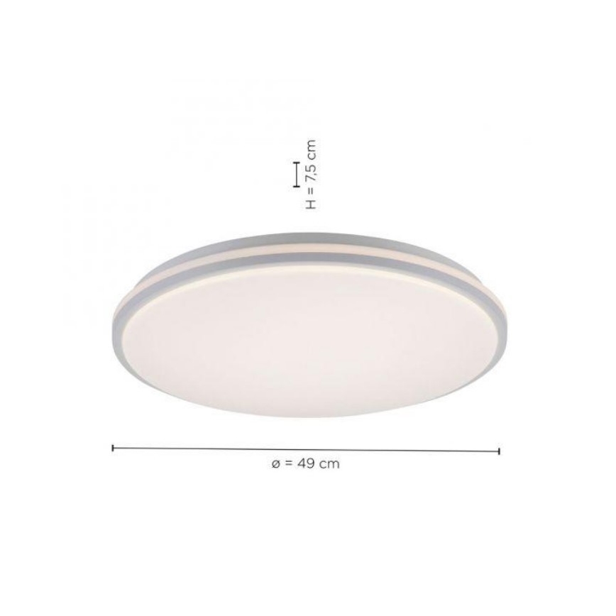 Leuchten Direkt 14209-16 - LED Stmívatelné stropní svítidlo COLIN LED/32,4W/230V