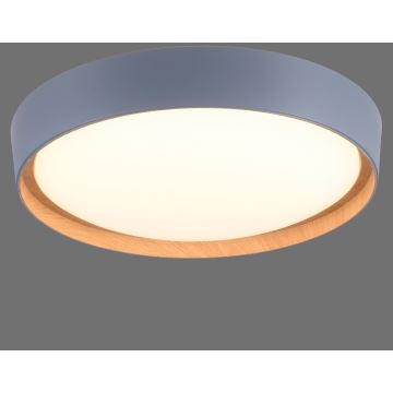 Leuchten Direkt 14347-15 - LED Stmívatelné stropní svítidlo EMILIA LED/28,8W/230V šedá