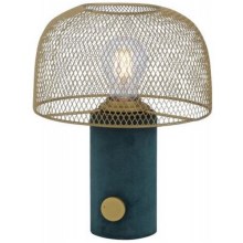 Leuchten Direkt 14433-43 - Stmívatelná stolní lampa DIPPER 1xE27/10W/230V zelená