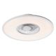 Leuchten Direkt 14642-16 - LED Stmívatelné stropní svítidlo s ventilátorem FLAT-AIR LED/32W/230V + dálkové ovládání