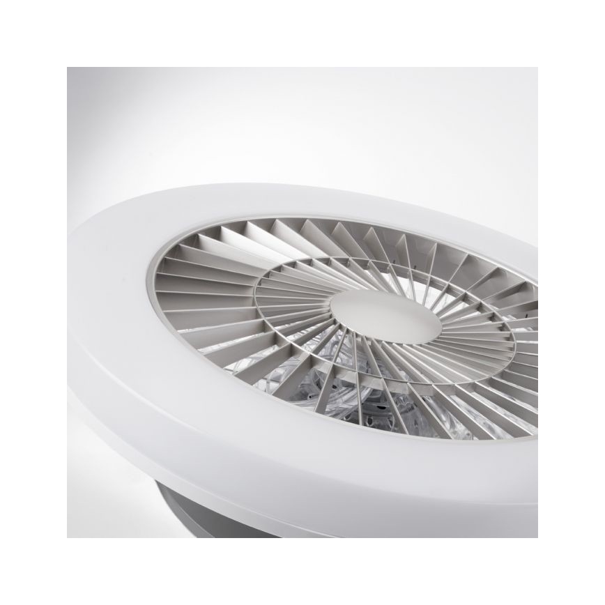 Leuchten Direkt 14645-55 - LED Svítidlo s ventilátorem LEONARD LED/27W/230V