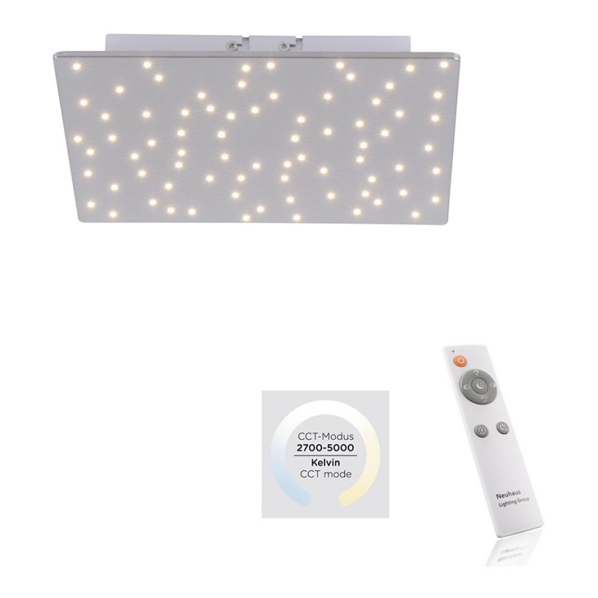 Leuchten Direkt 14670-55 - LED Stmívatelné stropní svítidlo SPARKLE LED/12W/230V + dálkové ovládání