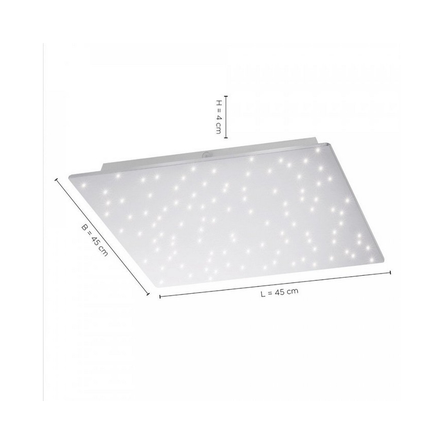 Leuchten Direkt 14671-55 - LED Stmívatelné stropní svítidlo SPARKLE LED/18W/230V 2700-5000K + dálkové ovládání