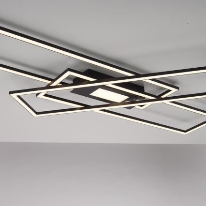 Leuchten Direkt 14693-18 - LED Stmívatelné stropní svítidlo ASMIN LED/48W/230V + dálkové ovládání