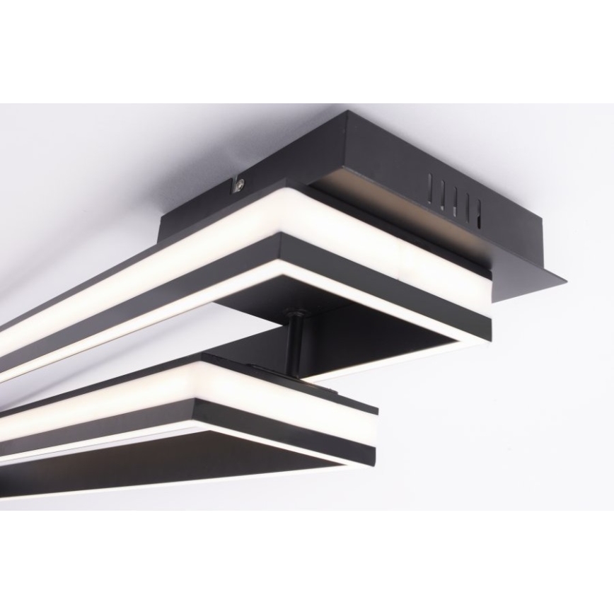Leuchten Direkt 14701-18 - LED Stmívatelný přisazený lustr ELIS 2xLED/19W/230V + dálkové ovládání