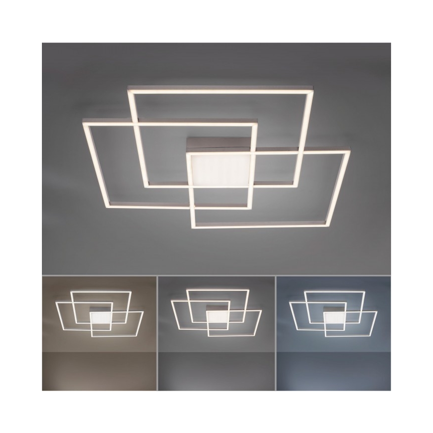 Leuchten Direkt 14713-55 - LED Stmívatelný přisazený lustr ASMIN LED/45W/230V 3000-5000K + dálkové ovládání