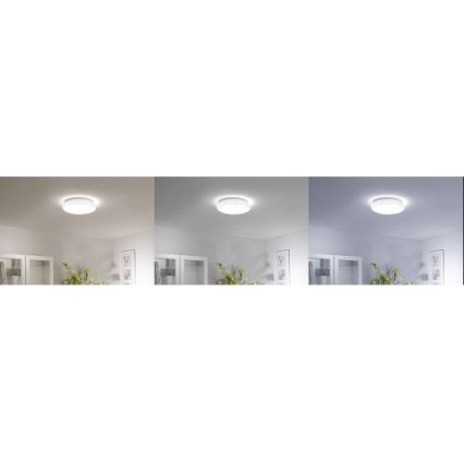 Leuchten Direkt 14742-16 - LED RGB Stmívatelné stropní svítidlo JUPI LOLASMART LED/18W/230V Tuya 2700-5000K + dálkové ovládání