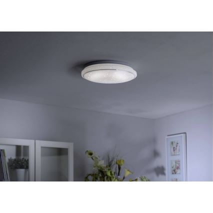 Leuchten Direkt 14744-16 - LED RGB Stmívatelné stropní svítidlo  JUPI LOLASMART LED/32W/230V + dálkové ovládání