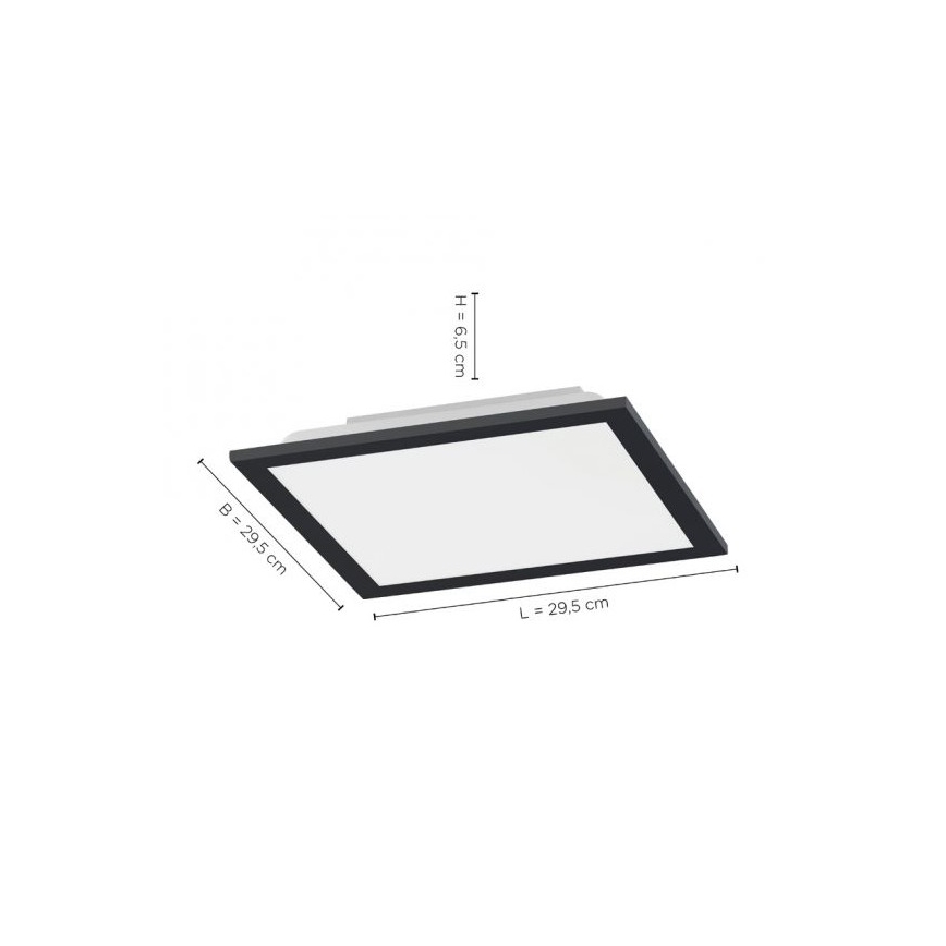 Leuchten Direkt 14754-18- LED Stmívatelné stropní svítidlo FLAT LED/20W/230V 2700K-5000K + dálkové ovládání